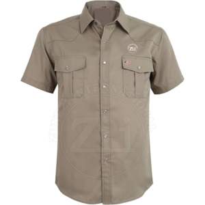 Camisas FR para Soldadura, Ropa FR para Trabajadores Petroleros, Resistentes a las Llamas, Alta Calidad, NFPA 2112 FR, Camisa Ignífuga 100% Algodón, CAT 2 - Product Image 1