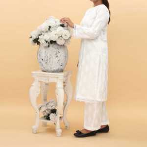 2PC Printed Cambric Cord Set PS5070 para Blazers de mujer - Product Image 2