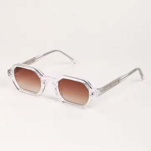 3503 Sunglasses 2025 Fashion Square Polygon <b>Glasses</b> Hot Customize Logo Trendy Unisex Sunglasses CP Metal Core Eyewear - Product Image 4
