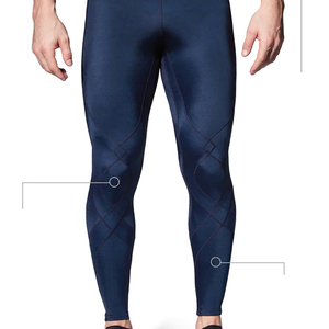 Leggings de compression pour hommes, Spandex/Nylon, taille élastique de haute qualité, fitness, sport, respirant, séchage rapide, entraînement, jogging - Product Image 3