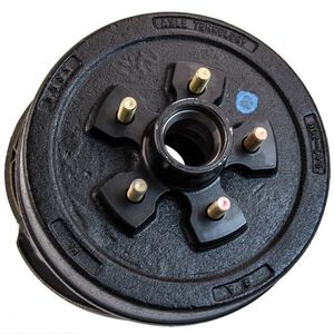 Kit Tamburi Freno a Tamburo da 5 su 4.5 con Freni Elettrici da 10''x2 1/4'' per Assale da 3500 Libbre per Rimorchi - Product Image 4