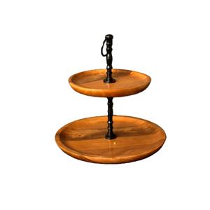 Support à gâteau rond en aluminium, design personnalisé, écologique, passe au lave-vaisselle, finition dorée brillante, pour décorations de mariages et d'anniversaires - Product Image 5