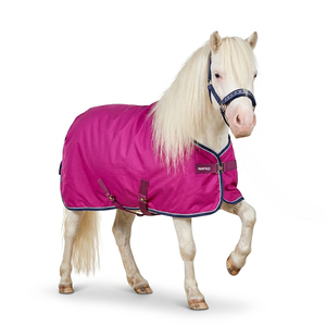 Manta de Exterior para Caballos de Alta Calidad, Transpirable y Ligera, de 100g, Impermeable, para Protección contra la Lluvia en Establos y Exteriores - Product Image 1
