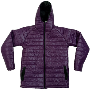 Veste matelassée pour homme sur mesure OEM, style slim, nouvelle collection, à capuche, fermeture éclair, manteau d'hiver brillant effet bulle pour jeunes et adultes, fabriqué au Pakistan - Product Image 2