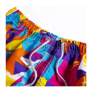 Shorts de sport imprimés par sublimation, couleur unie, style nouveau, faible MOQ, légers, 100% polyester, séchage rapide, écologiques - Product Image 6