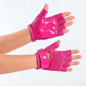 Guantes adhesivos para pole dance para mujer, ofrecen un agarre confiable, tela elástica suave, soporte cómodo y ropa funcional para pole dance. - Product Image 2