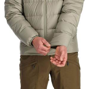 High Quality FINER THREADS Plus Size Puffer <b>Jacket</b> Winter for <b>Men's</b> <b>Long</b> Sleeve Stand Collar Multi-Color Canvas Breathable Quick - Product Image 5