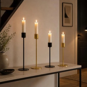 Candelabro de Metal Moderno de Alta Demanda para Decoración del Hogar, Centro de Mesa para Bodas, Decoración de Mesa, Disponible a Buen Precio - Product Image 4