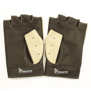 Nouveaux gants de moto sans doigts, protection motocross, respirants, séchage rapide, respectueux de la peau, couleur et logo personnalisables, unisexe, toutes saisons - Product Image 6