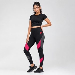 Women <b>Legging</b> Premium Yoga Pants Flexible Stretch Fabric Comfortable Construction Breathable Lightweight Design For Yoga Gym - Product Image 4