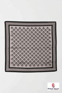 Custom Logo Satin Printed <b>Scarf</b> OEM ODM Private Label Fashion Manufacturer Nigeria Ghana Kenya Congo Senegal Tanzania Service - Product Image 3