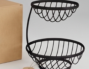 Nuevo diseño de organizador de huevos en metal con recubrimiento de polvo negro, perfecto para un almacenamiento y organización elegantes en la cocina. - Product Image 4