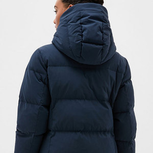 Lightweight Longline <b>Coat</b> <b>Women's</b> Wear Warm Winter Bomber Puffer Jacket Casual Thermal Slim Fit <b>Long</b> Sleeve Fashion Quilted Wool - Product Image 4