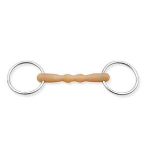 Bocados de Anillo Suelto de Acero Alemán Premium para Entrenamiento de Caballos, Bocado de Boca Lisa, Equipo Ecuestre Modelo TM STAR - Product Image 6