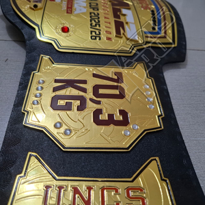 เข็มขัดแชมป์เทควันโด ยิวยิตสู ยูโด MMA มวยปล้ำ สำหรับการแข่งขัน แบบกำหนดเองได้ สำหรับทุกเพศ ผู้ผลิตขายส่ง OEM - Product Image 4