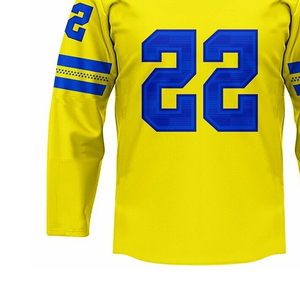 Breathable <b>Ice</b> Hockey Jersey with Custom Team Name and Player Numbers Full Sublimation Printed Professional Sports Apparel - Product Image 6