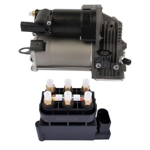 For Mercedes Benz GL320 GL350 GL450 ML320 ML350 ML450 ML500 ML63 AMG Air Suspension Compressor Pump + Valve Block 1643200304 21 - Product Image 3