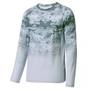 Camisas de Pesca Casuales para Hombre con Protección Solar UPF 50+, Nuevo Diseño, 100% Poliéster Spandex, Manga Larga, Cuello con Estampado - Product Image 5