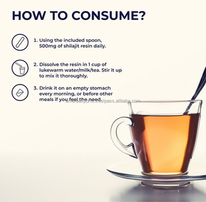 สารสกัดจากหิมาลัยบริสุทธิ์100% ทำจากเรซิน shilajit เพื่อพลังงานและความมีชีวิตชีวา - Product Image 6