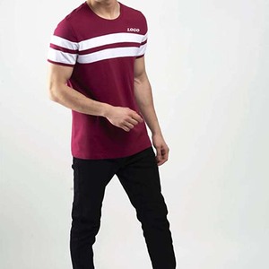 เสื้อยืดลำลองผู้ชายแบบใหม่ขายส่ง ปี 2026 สกรีนโลโก้ตามสั่ง ทรงปกติ ผ้าฝ้าย 100% ระบายอากาศได้ดี เป็นมิตรกับสิ่งแวดล้อม เหมาะสำหรับฤดูร้อน ไซส์ใหญ่ - Product Image 3