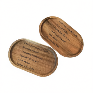 Bandeja de Servir de Madera Estampada de Lujo para Té, Café, Aperitivos, Desayuno, Bandeja Decorativa para Cocina - Product Image 2