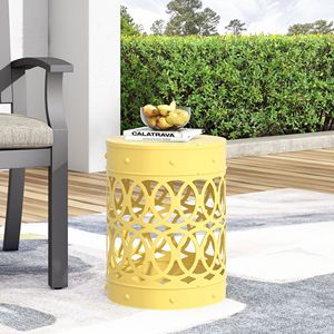 โต๊ะข้างโลหะขนาดใหญ่สำหรับใช้งานกลางแจ้ง - Product Image 3