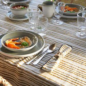 Servilleteros ecológicos de algas marinas naturales, estilo bohemio, fiesta, hecho duradero, diseño recortado de Vietnam para vajilla del hogar - Product Image 4