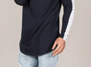 T-shirt décontracté à col rond en coton pour homme, personnalisé, doux, respirant, grande taille, pour l'entraînement quotidien - Product Image 5