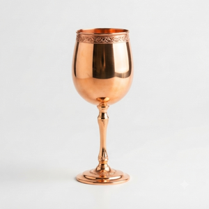 Verres à vin en cuivre massif, flûtes à champagne, verres à vin à pied en métal pour mariage, fête, bar, lot de 2 - Product Image 3
