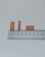 Mini-briques de modelage en argile culturelle tribale 1:16, jouet de construction miniature DIY, maisonnette micro, assemblage artistique antique, multi-pièces