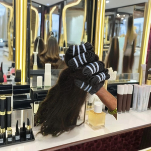 Cabello ondulado Original, tejido/extensión de cabello humano indio virgen de súper calidad, sin caída y enredados, cabello humano remy - Product Image 2