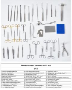 Juego de Instrumentos para Tornillos Canulados, Herramientas Reutilizables de Acero Inoxidable Ortopédico para Uso Veterinario, Septoplastia Nasal, Rinoplastia, ORL - Product Image 4