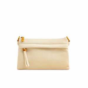 Sac à bandoulière formel beige P36363 pour femme - Product Image 3