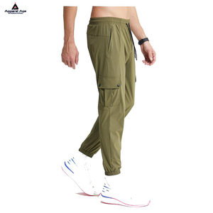 Wholesale Printed Breathable <b>Waterproof</b> High Street Style Winter Jogger Pants Men Cotton Slim Fit Sweatpants Custom Logo Bulk - Product Image 1