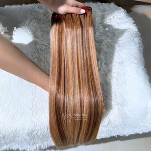 Top Trending Hueso sin procesar Recto Extensiones de cabello Remy brasileño HD Peluca de encaje por Peluca de cabello humano de calidad de marca superior vietnamita - Product Image 4