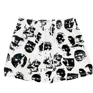 Pantalones Cortos Negros Vintage de Verano para Hombre, Estilo Urbano, Casuales, Subidos por Dress Sports - Product Image 1