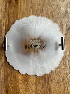 Bandeja de Servicio Móvil Hecha a Mano de Resina Moderna de Primera Calidad para el Hogar Tradebyd - Product Image 2