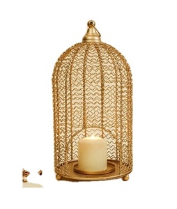 Vintage Elegant Metal Lanterns <b>Tealight</b> <b>Holders</b> Candle Stands Candle <b>Holders</b> at Reasonable Prices for Export From India - Product Image 1