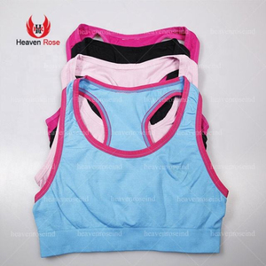 Racerback Sports Bra Women Yoga Bralette Wireless Crop <b>Top</b> Ribbed Band Breathable Gym Fitness Activewear - Product Image 5