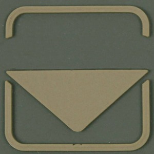 High Quality Silicone Rubber Badges Square Shape Custom Embossed Logo 3D 2D Soft PVC Patches Rubber Tag for Clothing - Product Image 2