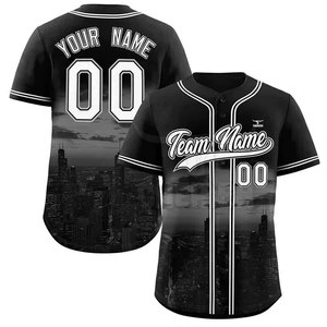 Ensembles d'uniformes de baseball haut de gamme avec logo personnalisé, best-sellers pour hommes - Product Image 4