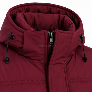 Chaqueta Larga de Invierno para Hombre, Chaqueta Acolchada Gruesa de Primera Calidad, Parka Térmica para Exteriores, Impermeable y Resistente al Viento, Venta al por Mayor - Product Image 5