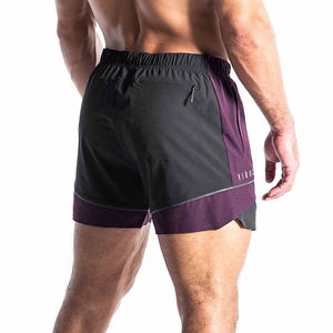 Pantalones Cortos Casuales de Tela Oxford Ecológica para Hombre, Cintura Media, con Cierre de Botones, Estilo Urbano - Product Image 3