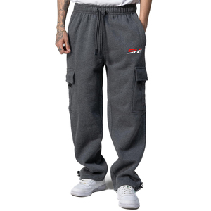 Mens Athletic Cargo Sweatpants Breathable <b>Joggers</b> For Gym Workout Casual Daily Lounge Wear <b>Slim</b> Fit Cotton Blend Track Pants - Product Image 1