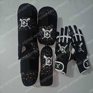 Pepino Enterprises 2025 – Protège-tibias et protège-chevilles en cuir PU sur mesure pour frappeurs de baseball/softball (jeunes et adultes) – Toutes saisons - Product Image 3