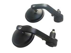 Best Selling <b>Round</b> Handlebar End <b>Mirror</b> for Old Classic Bullet 350 500cc Motorcycle Replacement Accessories Available For Sale - Product Image 3
