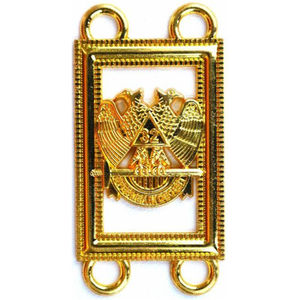 สร้อยคอทองคำและสีดำพร้อมพวงมาลัยลายดอกไม้ สร้อยคอเมสันรอยัลอาร์ช สร้อยคอเมสันแบบสั่งทำพิเศษ สร้อยคอเมสันดีไซน์คุณภาพสูง - Product Image 5