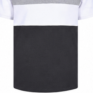 เสื้อกอล์ฟแขนสั้นคุณภาพสูง ผ้าฝ้ายผสมใยไผ่ ระบายอากาศได้ดี ลายปักพิมพ์  แบบลำลอง - Product Image 3
