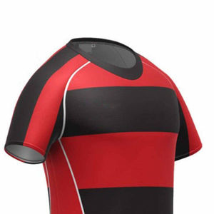 Ensemble maillot et short de rugby en polyester, prix avantageux, confortable, entièrement sublimé, respirant, vêtements de sport, uniforme de football et de rugby - Product Image 2