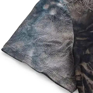 Camiseta Corta Personalizada para Mujer, Estilo Vintage, Lavado Ácido, Tie Dye, Manga Corta - Product Image 4